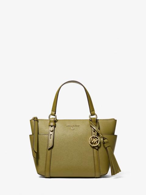 MICHAEL KORS Sullivan Small Saffiano Leather Top-Zip Tote Bag