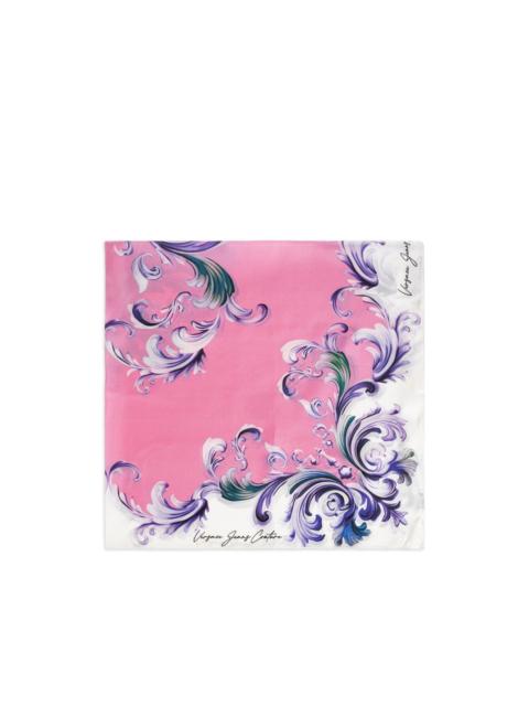 VERSACE JEANS COUTURE floral scarf