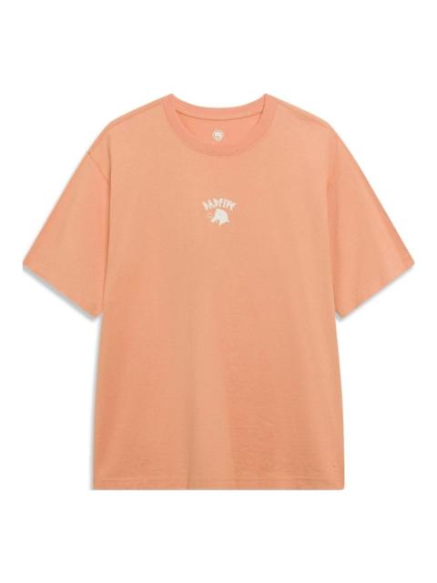 Li-Ning Li-Ning BadFive Force A Turnover Graphic T-shirt 'Orange' AHST285-6