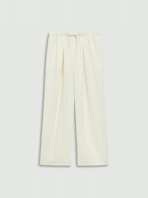 Theory Pleated Pull-On Pant in Admiral Crepe