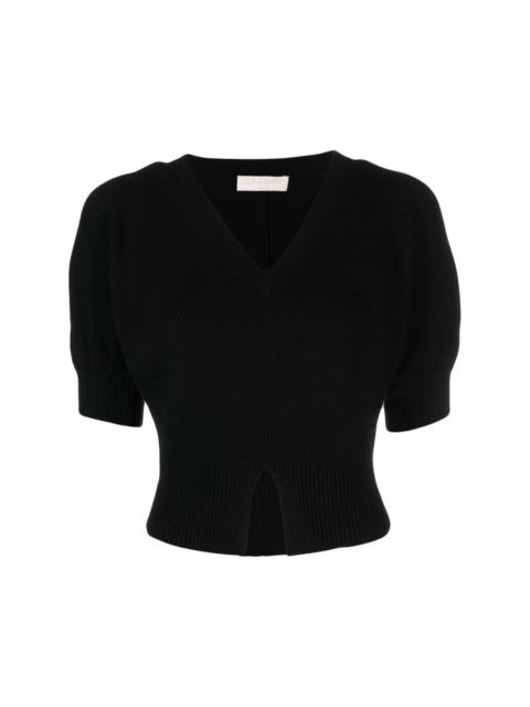 ULLA JOHNSON Eila ribbed V-neck top