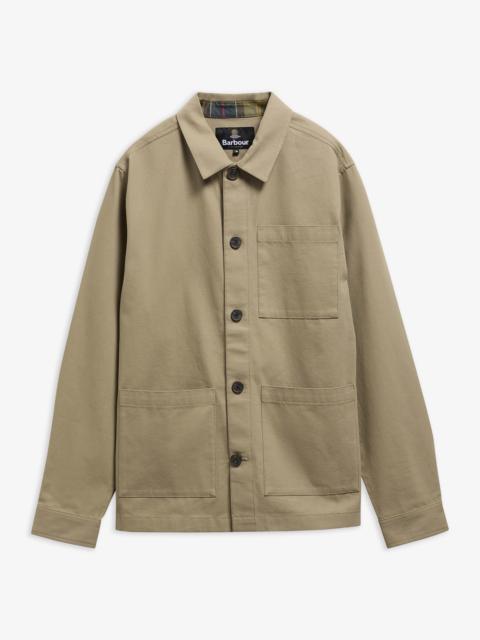 Barbour Tartan Trimmed Washed Overshirt