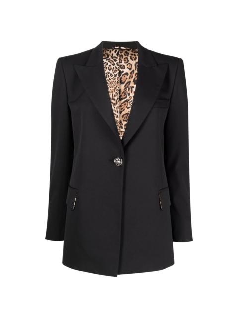 PHILIPP PLEIN Cady crystal skull blazer