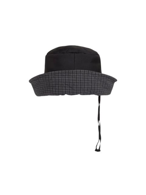 ARCS LIFTED grid-print bucket hat