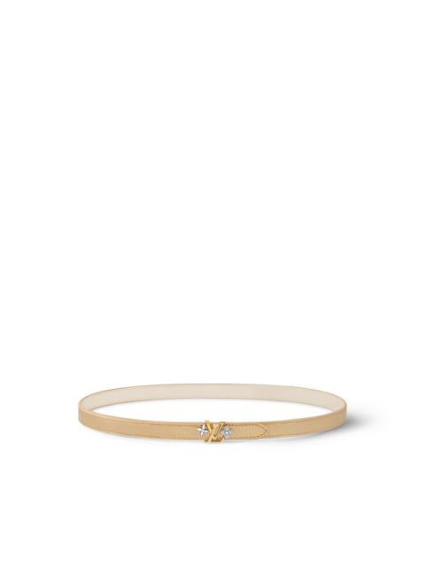 Louis Vuitton LV Gram Vernis 15mm Reversible Belt
