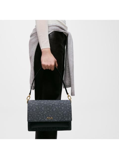 TOUS Medium dark gray Audree Crossbody bag Kaos Mini Lines