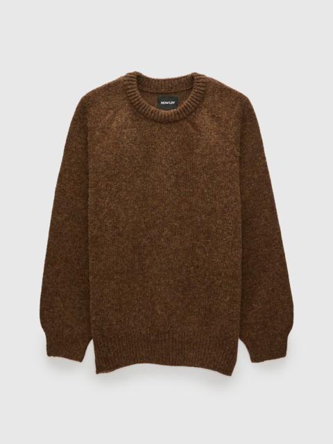 HOWLIN' "Boxy Space Knit" Wool Sweater in Spark