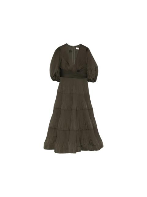 Zimmermann Pleated Mini Dress