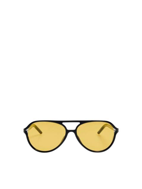 JACQUEMUS PILOT-FRAME SUNGLASSES