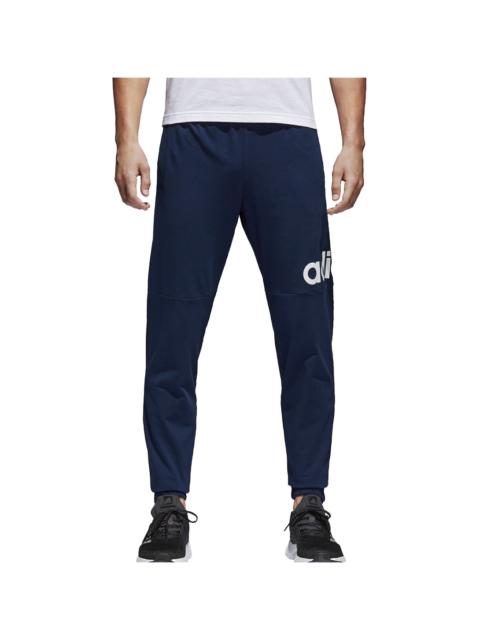 adidas Essentials Linear Logo Sweatpant "Conavy / White" BK7410