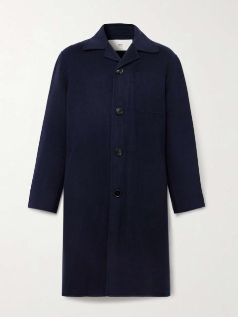 AMI Paris Double-Faced Virgin Wool and Cashmere-Blend Car Coat