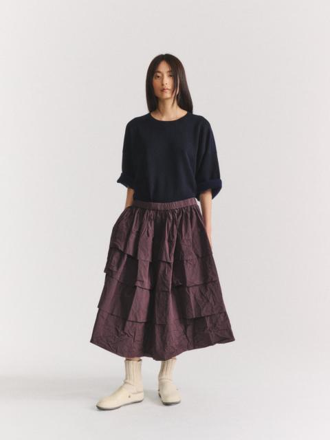 CASEY/CASEY HORIZON SKIRT - TAFFCOT - WINE
