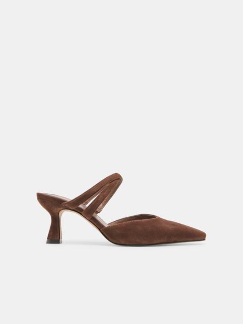 dolce vita LINORE HEELS DK BROWN SUEDE