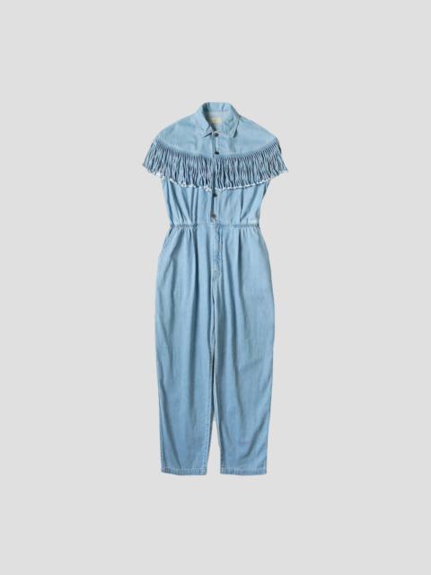 Kapital DENIM FRINGE JUMPSUITS