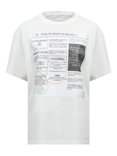 MM6 Maison Margiela Stamp Logo T-shirt