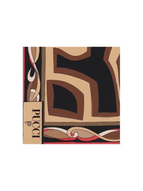 PUCCI printed silk scarf