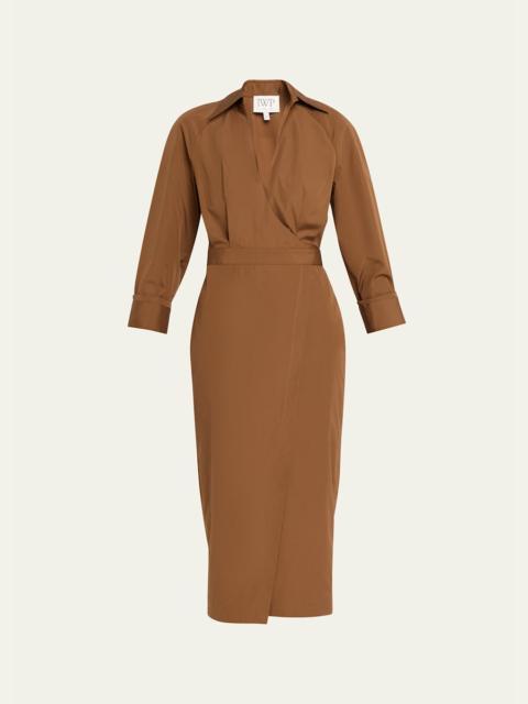 TWP The Walkaway Midi Shirtdress