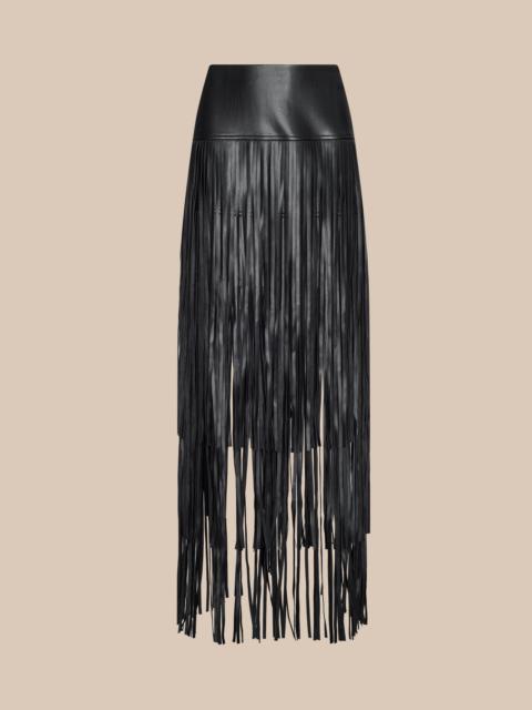 L'AGENCE Karoline Fringe Skirt