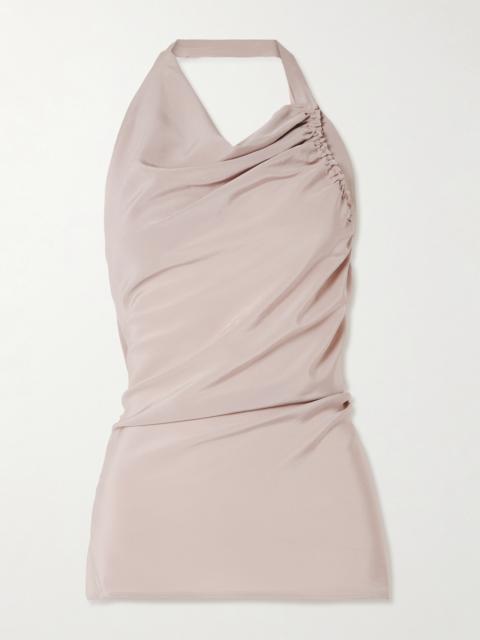 Victoria Beckham Draped Silk Top