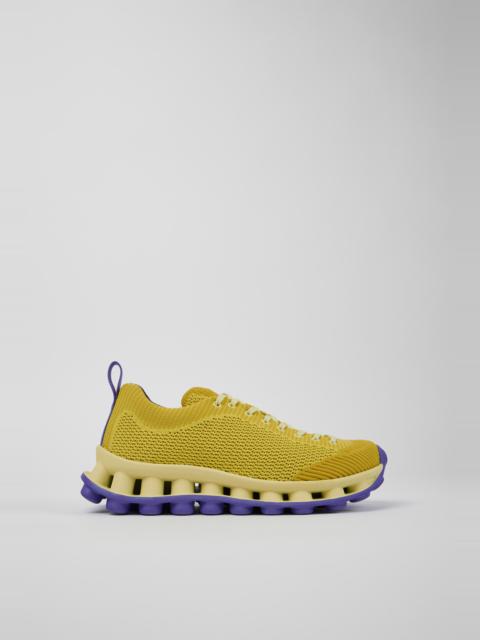 CAMPER Camper x SUNNEI - PELOTISSIMA Yellow and Blue Textile Women's Sneakers.