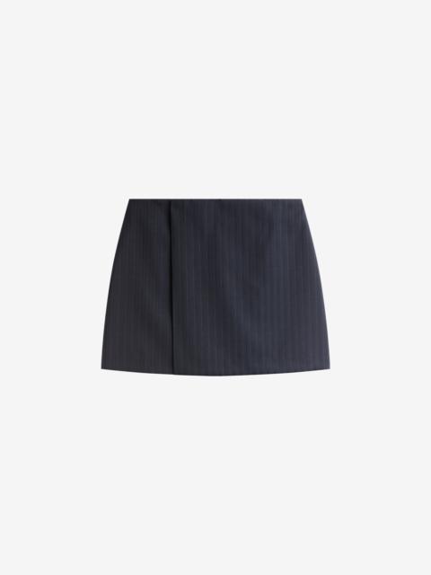The Frankie Shop Narah Mini Skirt - Navy/White Pinstripe