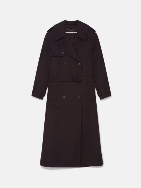 Double-Faced Belted Trench Coat