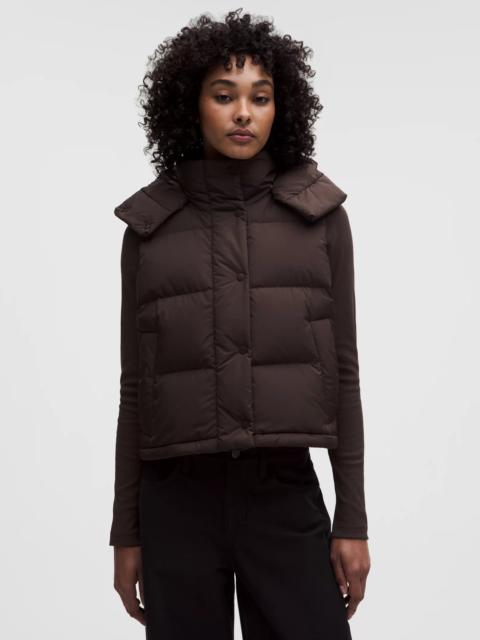lululemon Wunder Puff 600-Down-Fill Cropped Vest