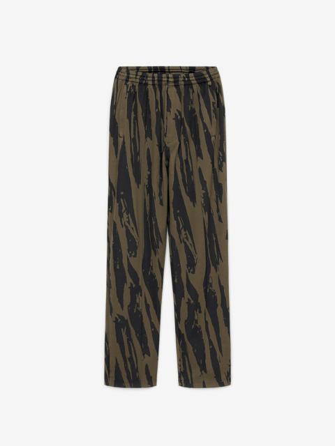 'Pleat Camo' oversize trousers