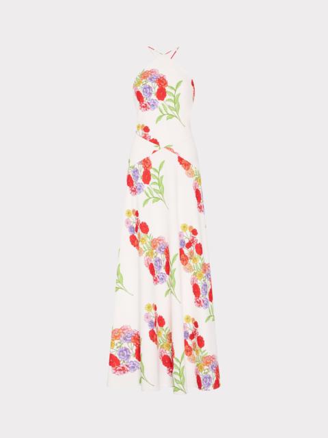 MILLY Leda Printed Maxi Dress