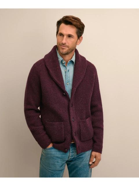 Brooks Brothers Merino Shawl Collar Cardigan