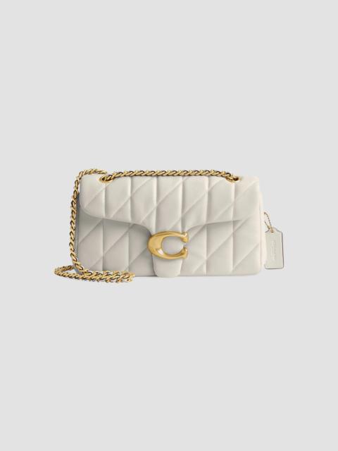 COACH Women's Tabby Quilted Leather Shoulder Bag - Chalk