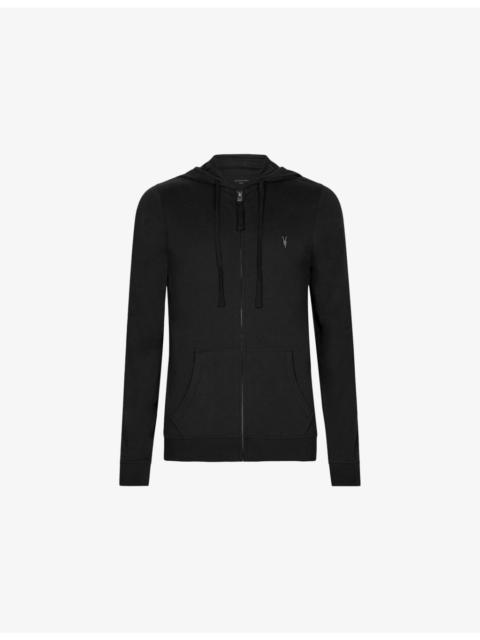 ALLSAINTS Brace Zipped Cotton-Jersey Hoody