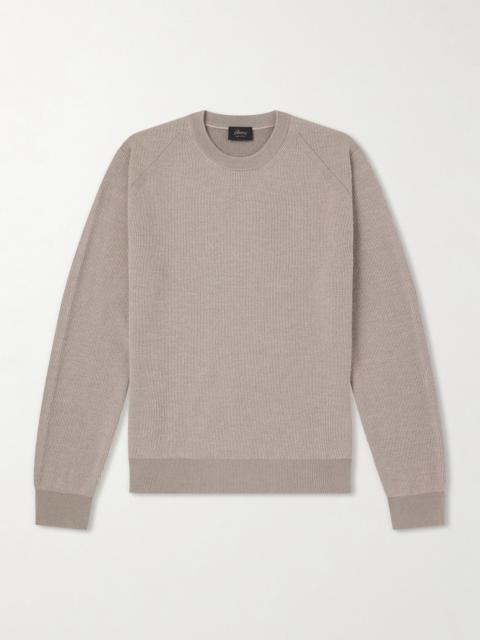 Brioni Cashmere and Wool-Blend Sweater