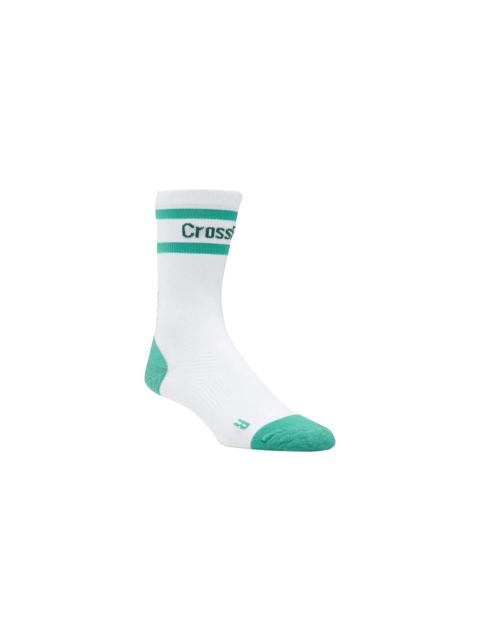 Reebok Crossfit Crew Socks "WHITE / EMERALD" EC5717
