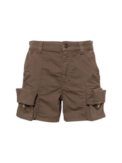 PINKO cargo cotton shorts