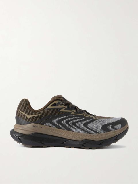 HOKA Tecton X 2 TS Rubber-Trimmed Mesh Sneakers