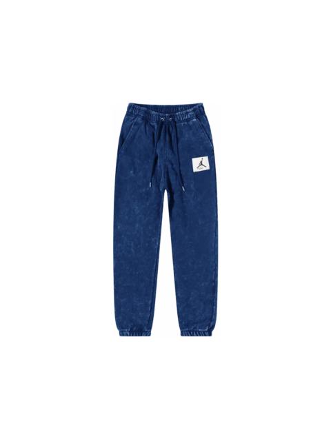 Jordan Nike Jordan Essential Statement Washed Fleece Pants French Blue