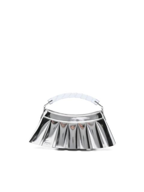 LACOSTE H Lenglen pleated tote bag