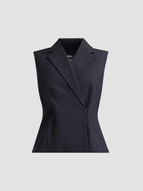Theory Women's Hourglass Blazer Vest - Deep Navy