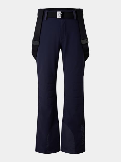 BOGNER Curt softshell ski pants in Navy blue