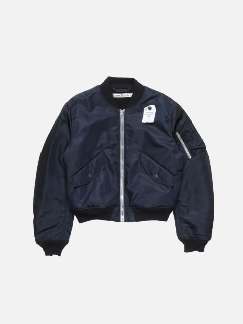 Acne Studios Nylon bomber jacket - Evening blue