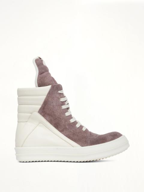 Rick Owens Geobasket in Grape/Milk