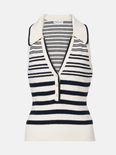 VERONICA BEARD Meera cotton-blend top