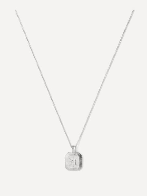MISSOMA Sterling Silver June Birthstone Pendant Necklace