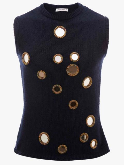JW Anderson MIRROR TANK TOP