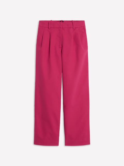 BODEN Bloomsbury Cotton Pants-Bright Cherry