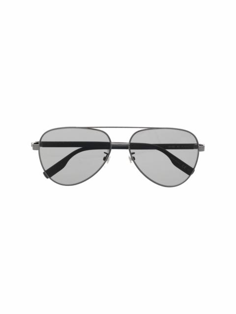 Montblanc tinted aviator sunglasses