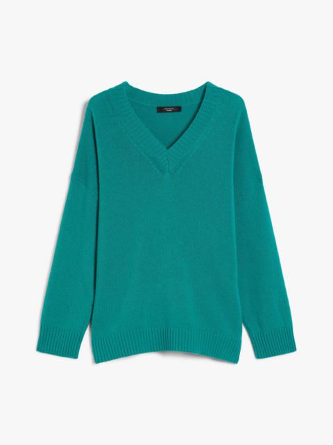 WEEKEND Max Mara MESTRE Wool and viscose-blend V-neck sweater