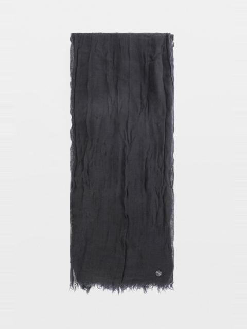 Ann Demeulemeester Jara Long Wrinkled Scarf