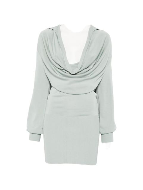 AYA MUSE Vida cowl-neck dress